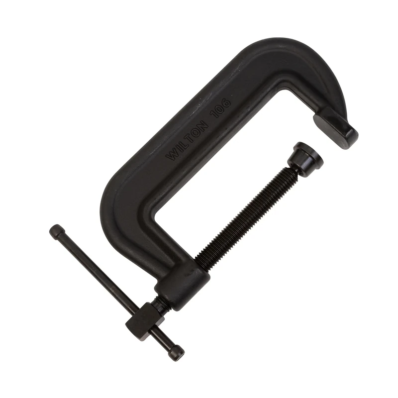 Wilton 14156 106, 100 Series Forged C-Clamp-Heavy-Duty, 2-Inch-6-Inch Jaw Opening, 2-1/2-Inch Throat Depth