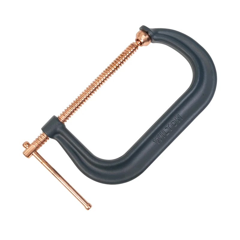 Wilton 14271 408-P, 400-P Series C-Clamp, 0-Inch-8-1/4-Inch Jaw Opening, 5-Inch Throat Depth