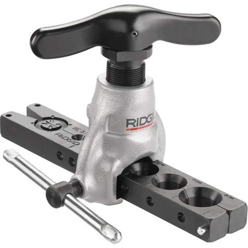 RIDGID 41162 377 Precision Non-Ratcheting Pipe Flaring Tool, Flaring Tool for 37-Degree SAE Flares