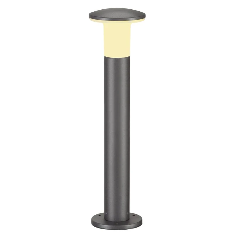 SLV Free-Standing lamp ALPA Mushroom 75 / Outdoor Illumination for Paths, Walls, entrances, LED Outdoor Garden lamp / E27 IP55 24W Anthracite