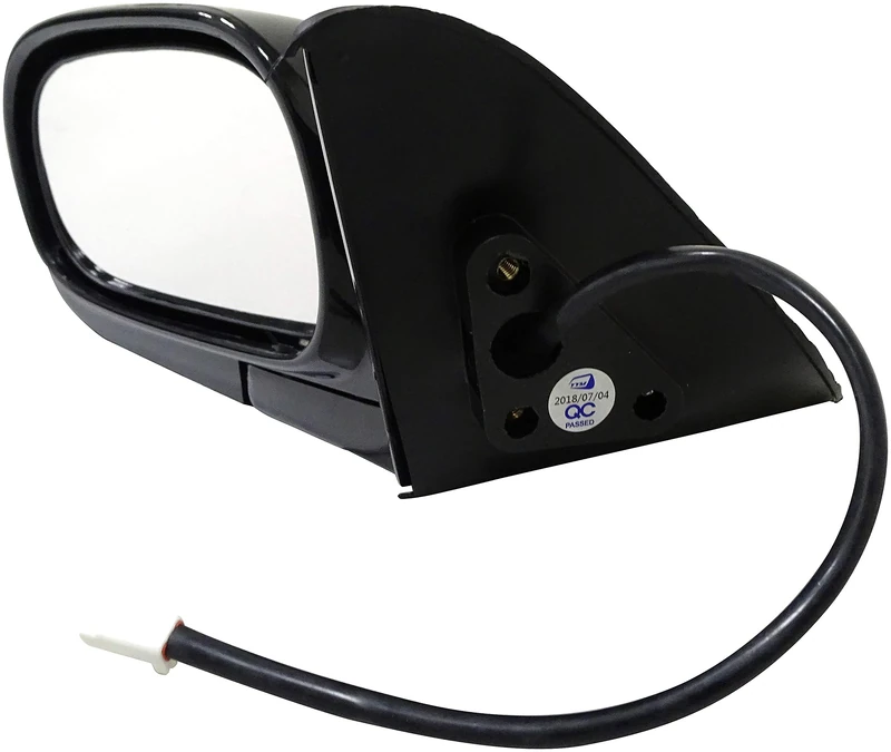 Dorman 955-160 Driver Side Power Door Mirror - Folding for Select Toyota Models, Black