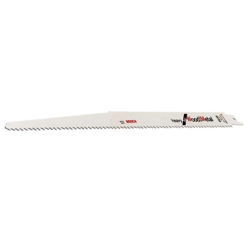 Bosch Professional 25 pieces Sabre Saw Blade S 1411 DF Heavy for Wood and Metal (Length 300 mm, sabre saw accessories)