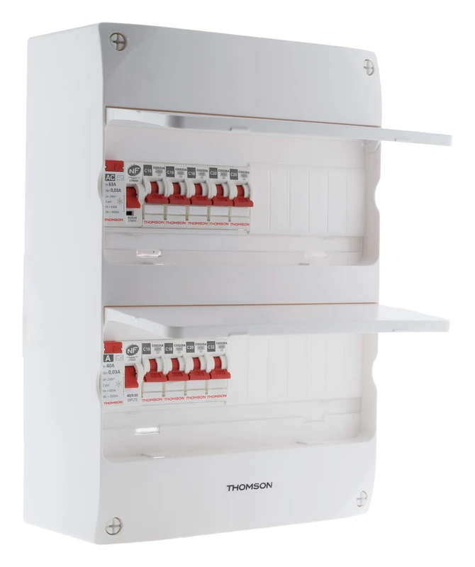 Thomson 150571 Electric Box 2 Rows 26 Models Ideal T3, White