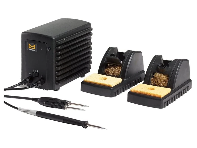 Metcal MFR-2241 Dual Output Soldering and Rework System with One Tweezer Hand-Piece and one Cartridge Hand-Piece