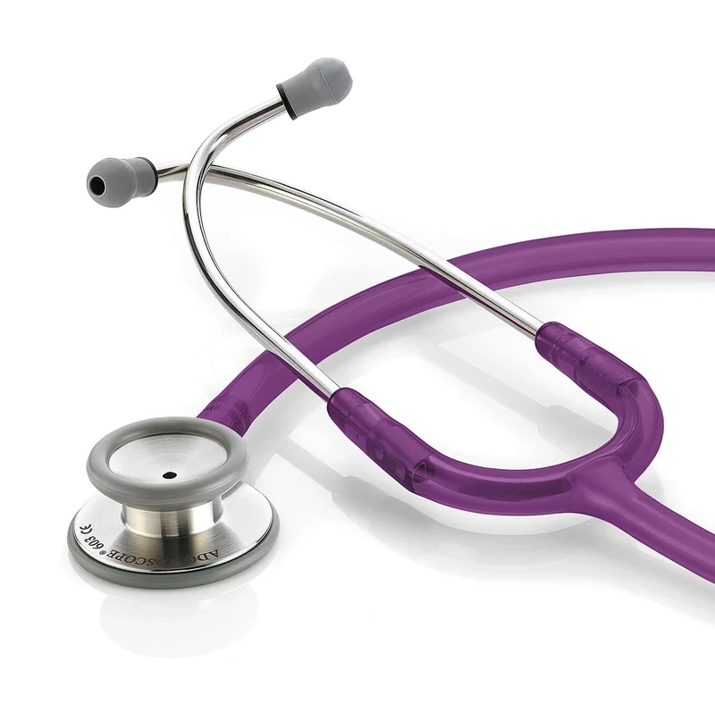 ADC Adscope® 603 Clinician Stethoscope - Overall Length 30" - Amethyst - Image 1