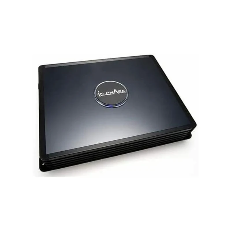 In Phase Car Audio IPA1601 1600W 2 Channel Power Amplifier, Max Music Power, Tri Mode Operation