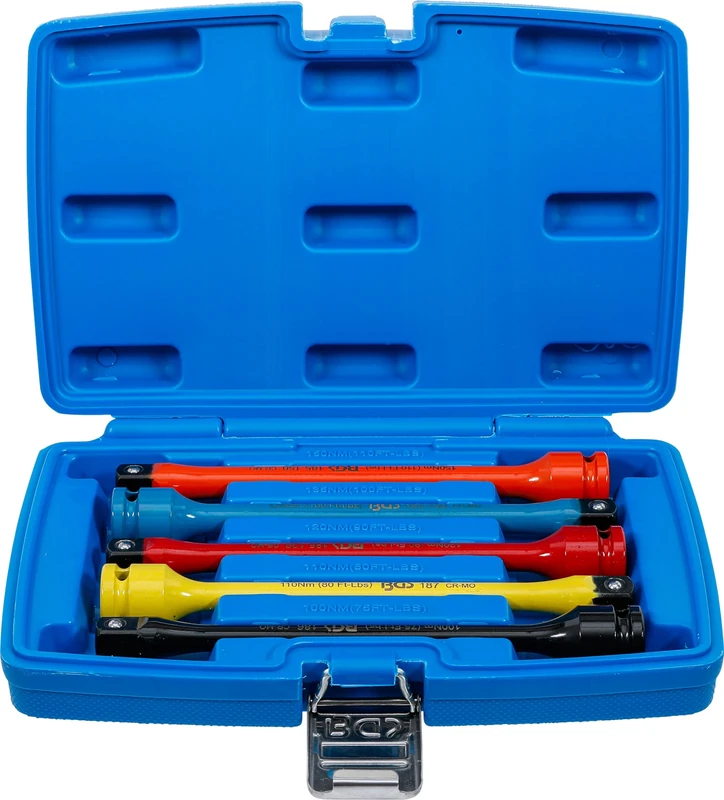BGS 185 | Torsion Bar Set | 12.5 mm (1/2") | 100 - 150 Nm | 5 pcs.