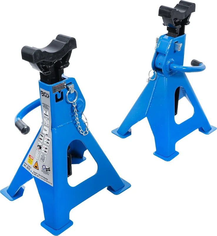 BGS 3015 | Axle Stands | load capacity 3000 kg / pair | stroke 276 - 420 mm | 1 pair