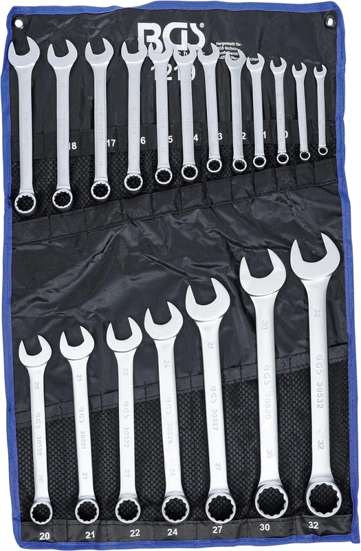 BGS 1219 | Combination Spanner Set | 8 - 32 mm | 19 pcs.
