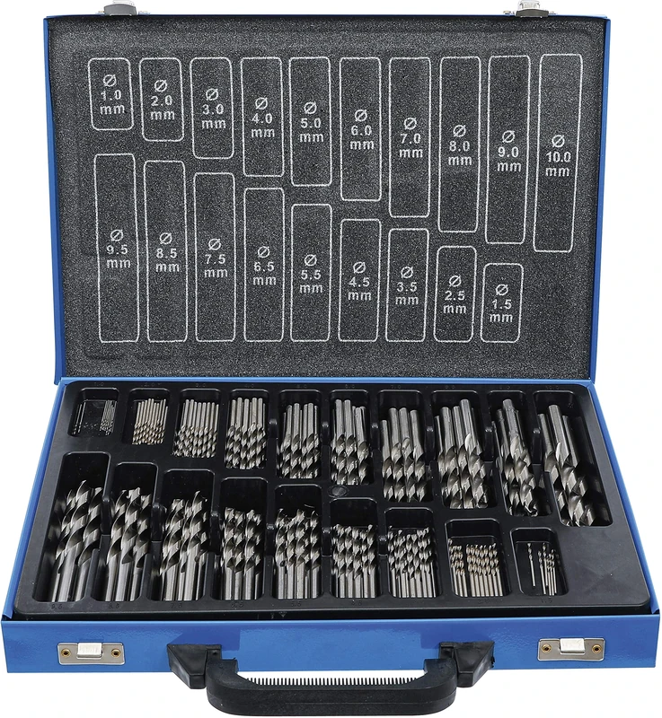 BGS 1995 | Twist Drill Set | HSS | Ø 1 - 10 mm | 170 pcs.
