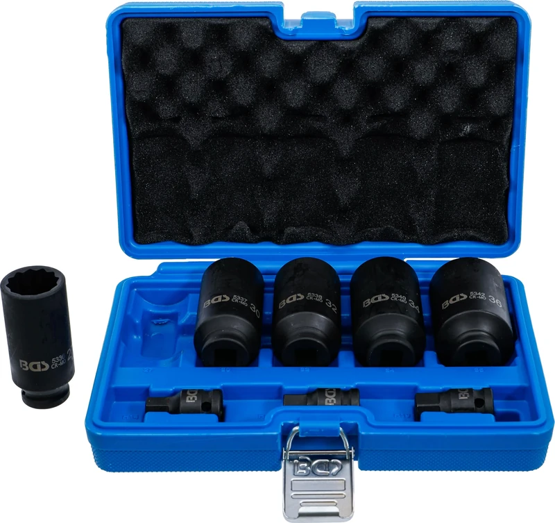 BGS 5335 | Drive Shaft Socket Set | 27 - 36 mm | 8 pcs.