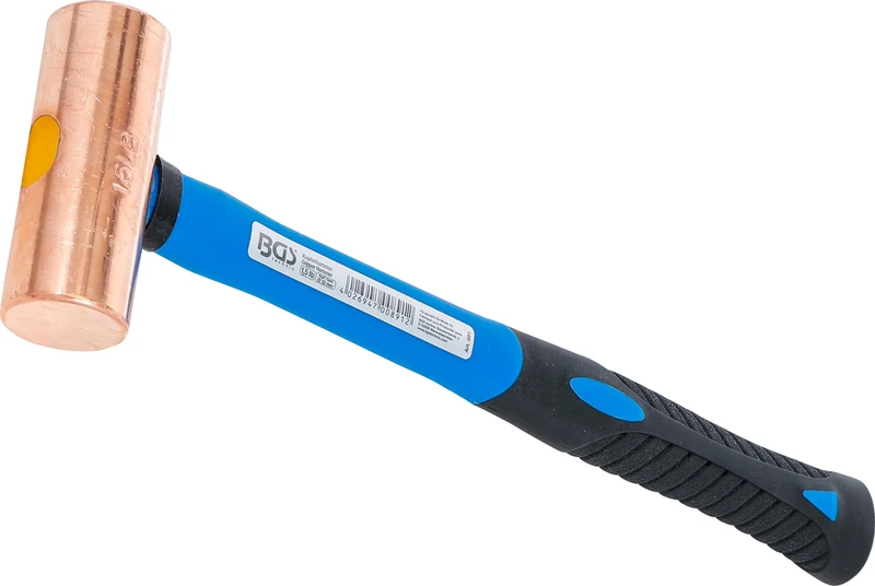 BGS 891 | Copper Hammer | Fibreglas Shaft | Ø 32 mm | 680 g (1.5 lb) Head