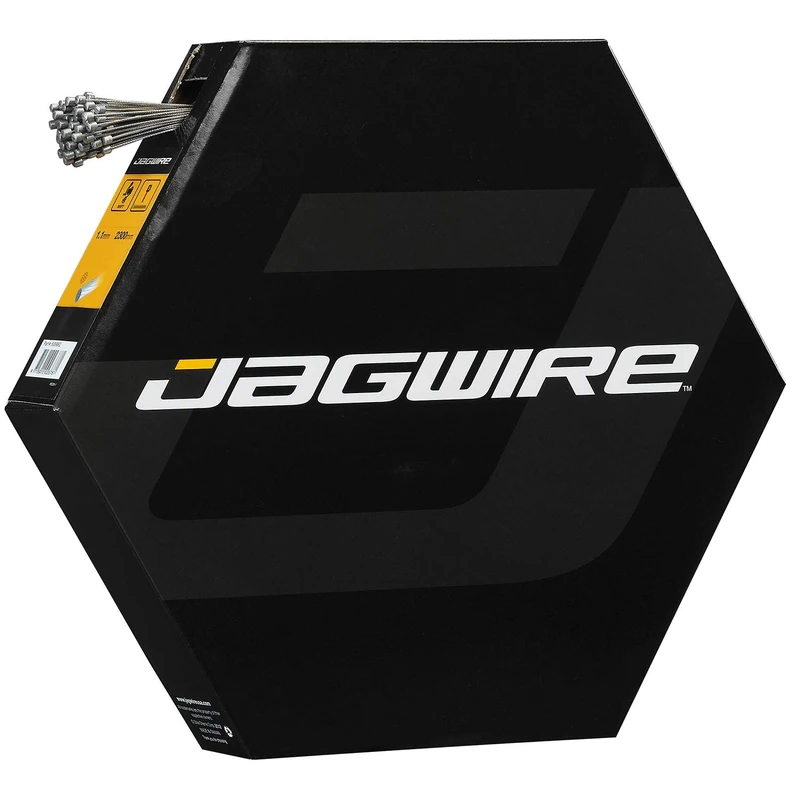 Jagwire Campagnolo Gear Cable 1.1 x 2300 mm, Stainless Steel, Pack of 100