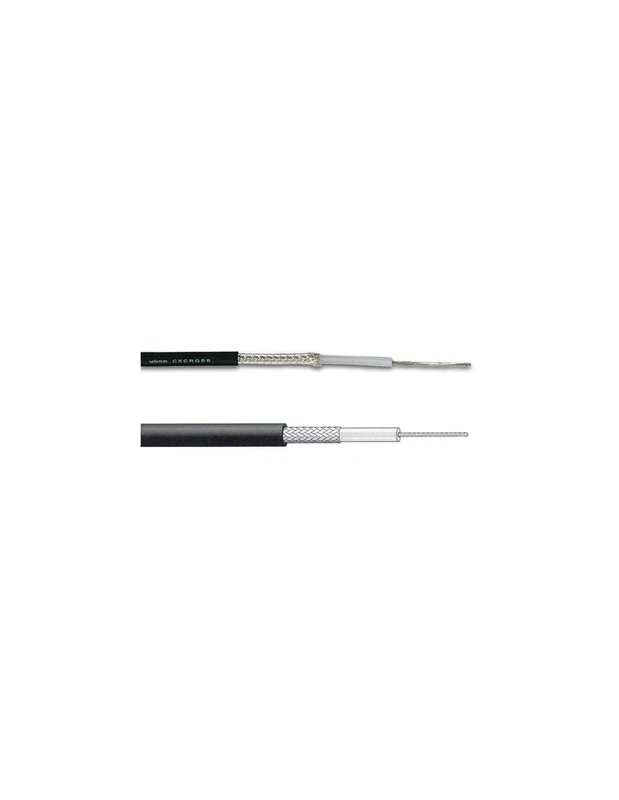 Velleman CXCRG58 Coaxial Cable, Black