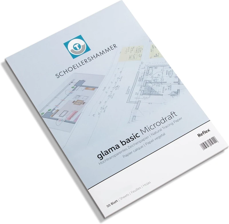 Schoellershammer Translucency Paper Glama A2 80g/m2 bl.50 sheets