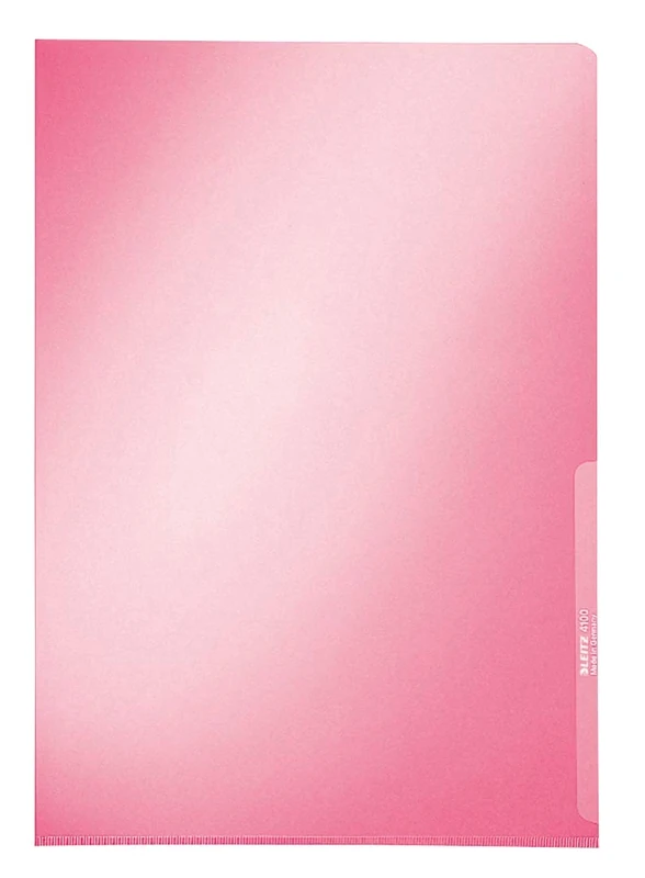 Esselte Leitz Premium Document Sleeve A4 PVC Red