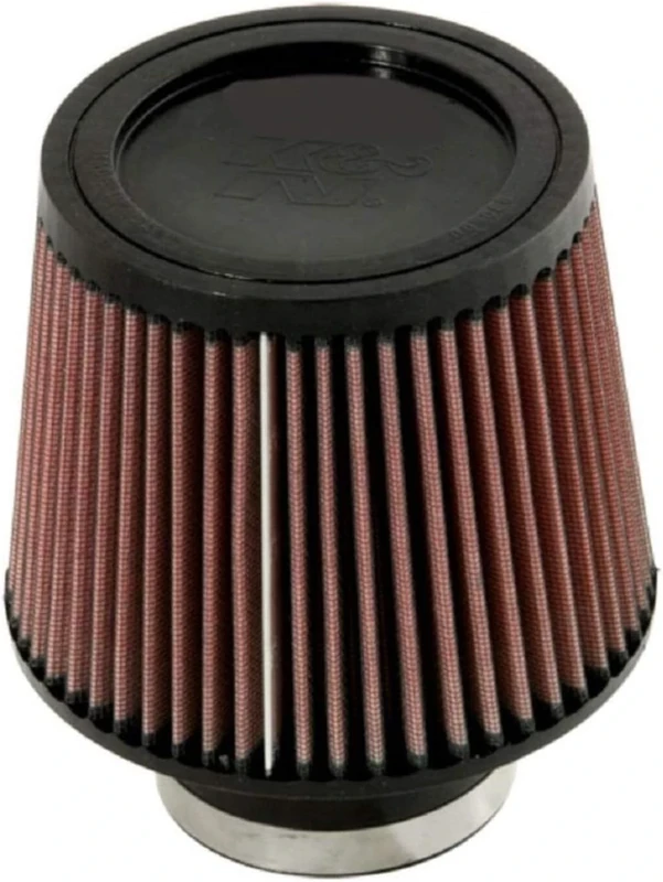 K&N Universal Clamp-On Air Filter: High Performance, Premium, Washable, Replacement Filter: Flange Diameter: 3 In, Filter Height: 5 In, Flange Length: 1 75 In, Shape: Round Tapered, RU-5176