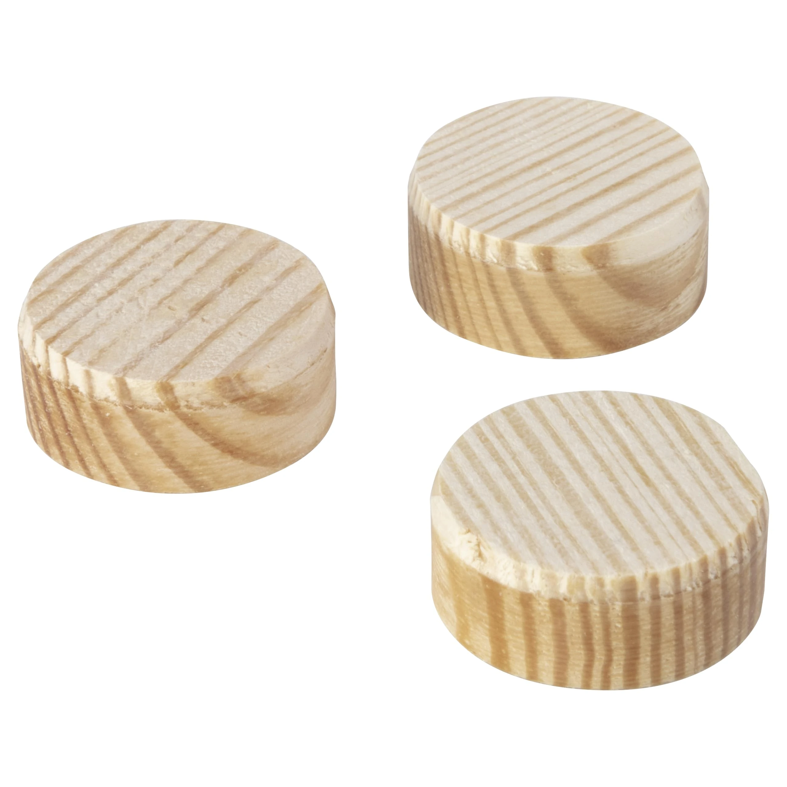 wolfcraft 20 Wooden Plugs Ø 25 mm I 2942000 I for patching and repairing flaws in wood