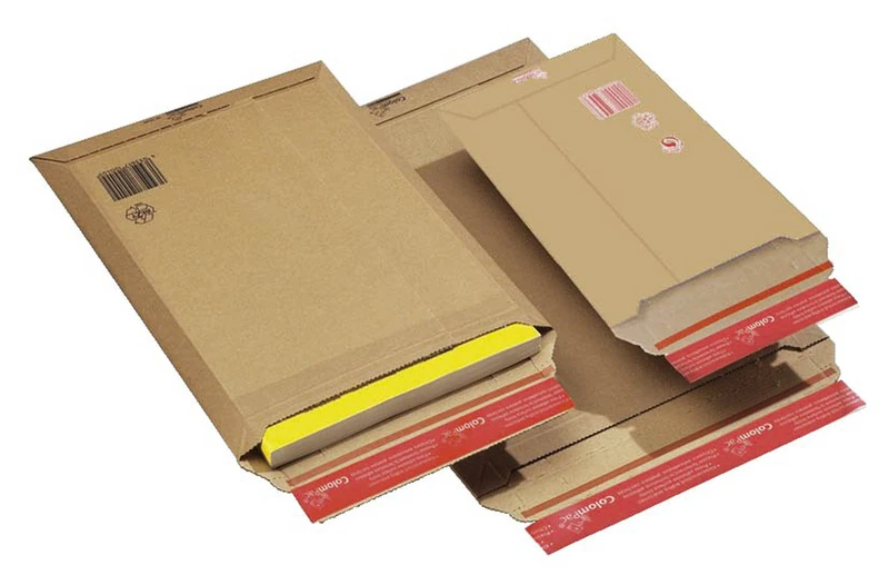 Colompac 20 Count Brown Cardboard Envelope 30.3x41.3 Self-Seal