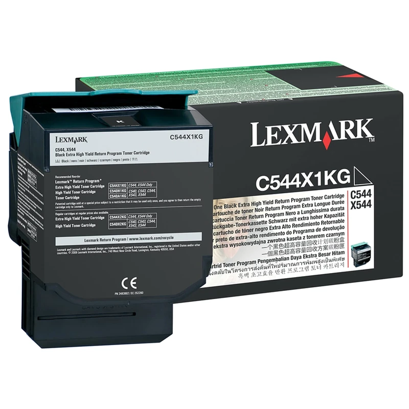 Lexmark Blk Rtn Prog 6K Tnr C544X1KG