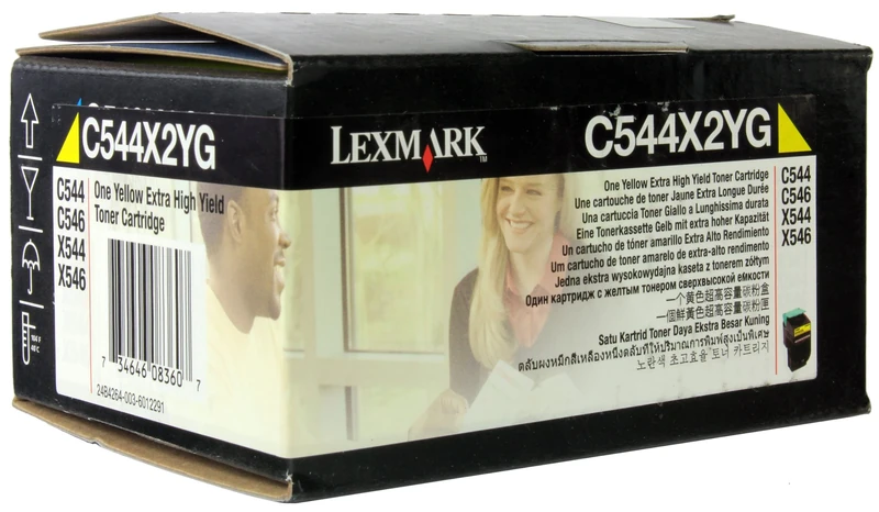 Lexmark Toner Cartridge for F C544 X544 - Yellow