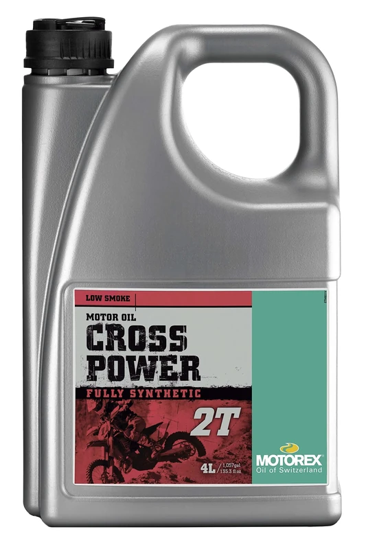 Motorex Cross Power 2T Synthetic Motor Oil 4 Litres, 2 STROKE