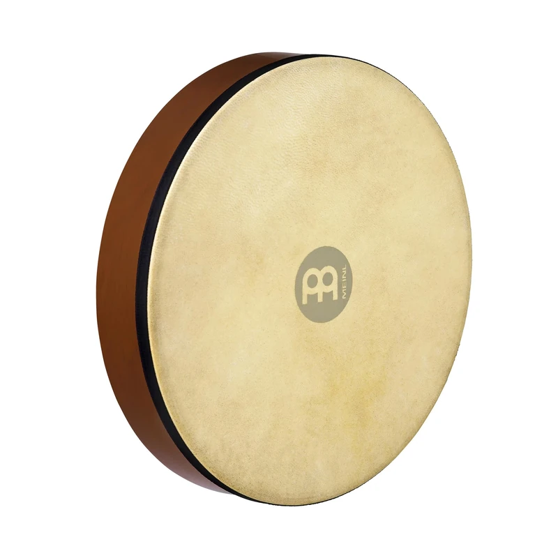 Meinl Percussion Hand Drum Instrument - Medium-Small Hand Drum with Goat Skin - Diameter 14 Inches - Siam Oak, Brown (HD14AB)