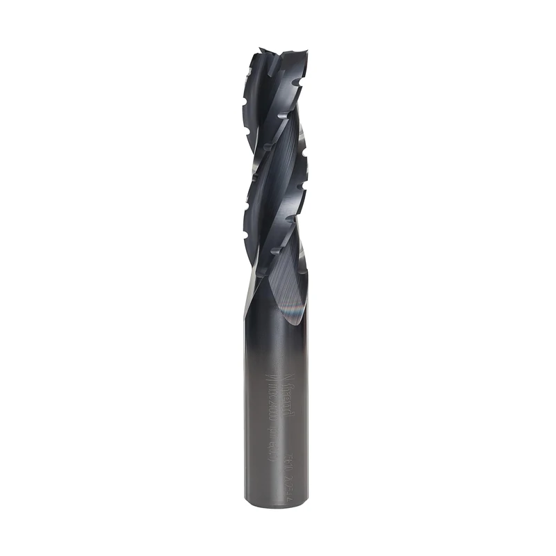 Freud 1/2" (Dia.) Solid Carbide Chipbreaker Up Spiral Bit with 1/2" Shank (75-610)
