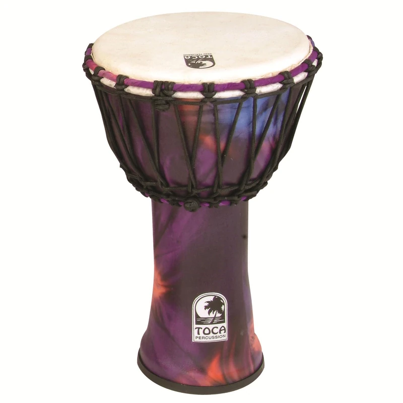 TOCA Djembe Freestyle 12'' Woodstock Purple SFDJ-12WP