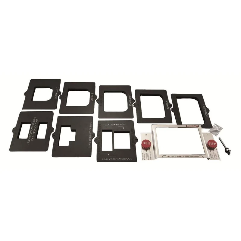 Milescraft 1213 Complete Door Mortice (Mortising) Kit