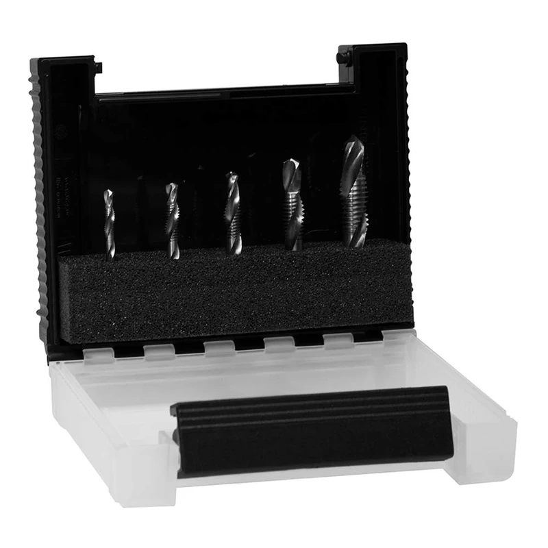 Wiha 79187B5 Kombigewindebohrer-Bit Set - HSS Steel