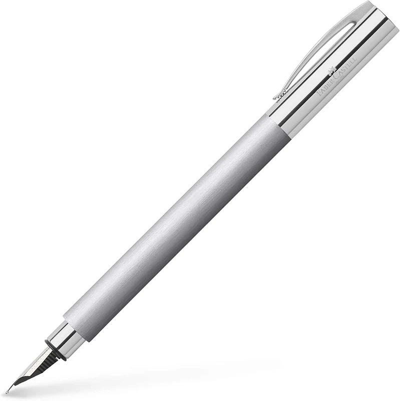 Faber-Castell Ambition Stainless Steel Fountain Pen - Image 1