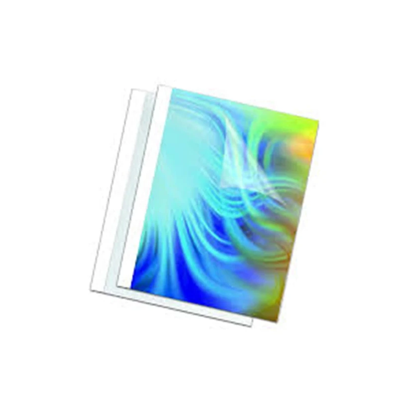 Fellowes 8mm Thermal Binding Covers - 61-80 Sheet Capacity - Pack of 100 White Thermal Binding Covers