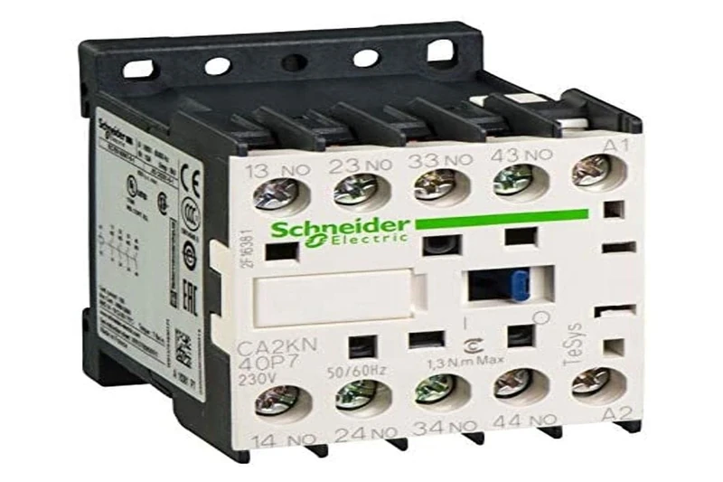 Schneider Electric CA2KN40P7 Relay 230V 50/60Hz, Control Relay 4No Contacts
