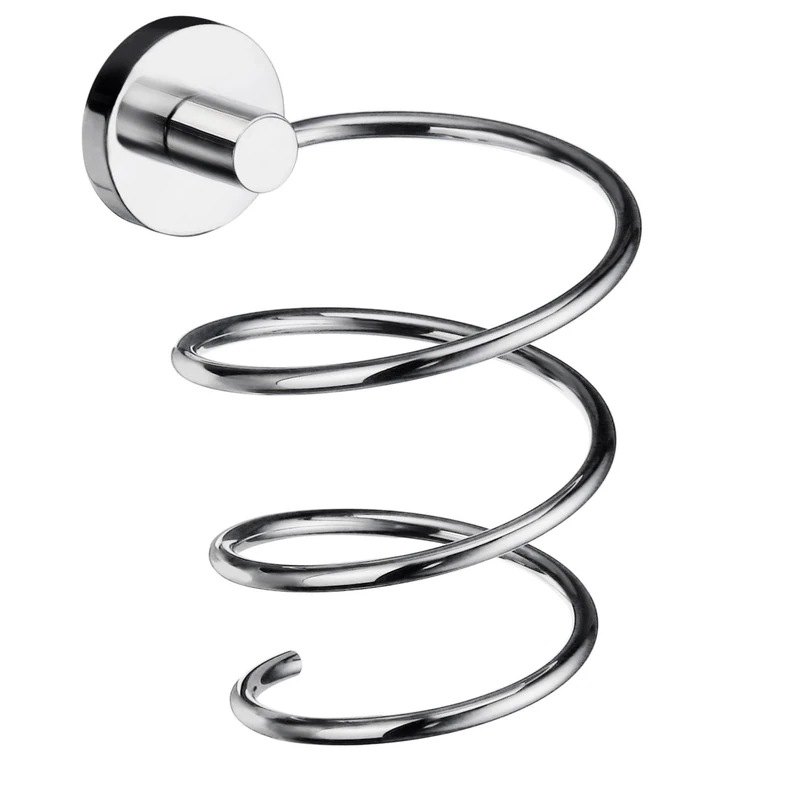 Smedbo "Home" Chromed Hairdryer Holder, Polished Chrome