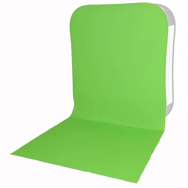 Manfrotto LL LB8881 HiLite Bottletop with Train - 1.8 x 2.15 m, Chromakey Green