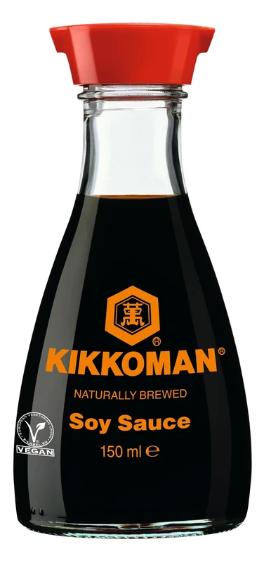 Kikkoman Soy Sauce – 150ml Limited Edition Festive Santa Bottle – Naturally Brewed, Rich Umami, 100% Natural, Vegan & Vegetarian Friendly – Christmas Gifting & Stocking Filler