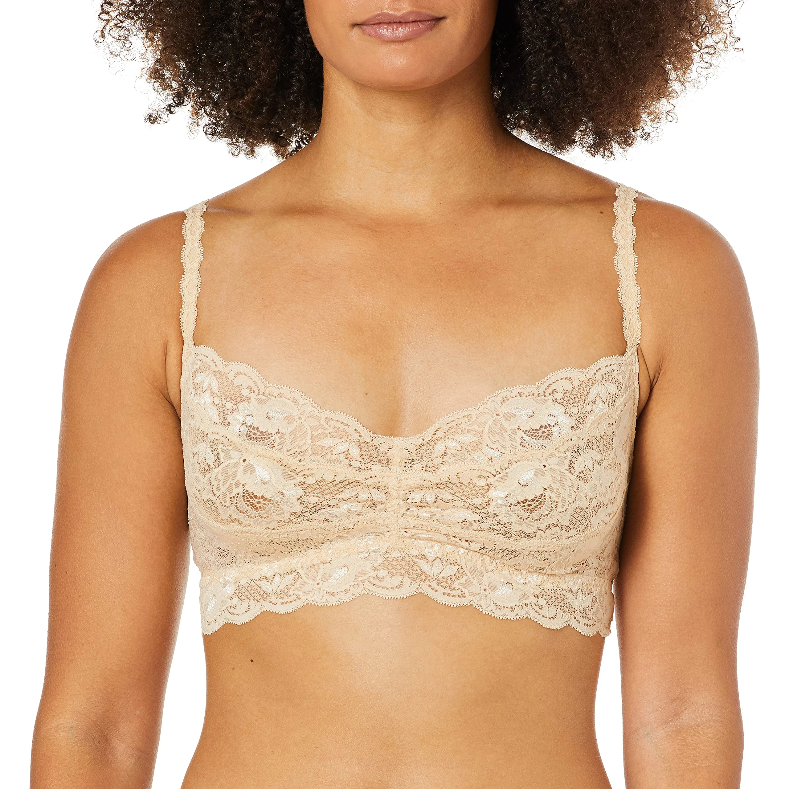 Cosabella Women's NSN SOFT BRA - SWEETIE Soft Cup Lace Everyday Bra, Beige (Blush), 32B (Manufacturer Size: Small)