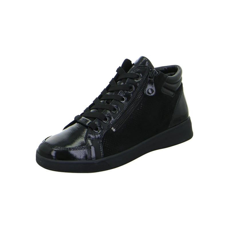 ARA Women's Rome Mid-Cut Trainers, Black 12 44499 40, 3.5 UK