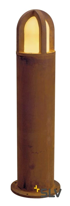 SLV Free-Standing lamp Rusty Cone 70 / Outdoor Illumination for Paths, Walls, entrances, LED Outdoor Garden lamp / E27 IP54 11W Rust - Image 1