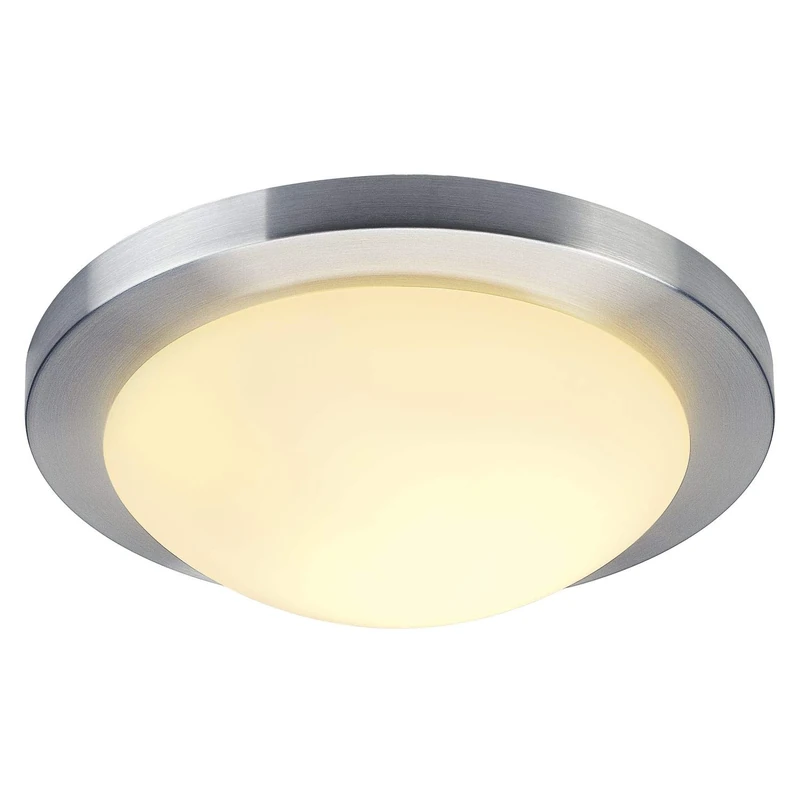 SLV Wall and Ceiling-Mounted Light MELAN/Internal Ceiling and Wall Illumination, Surface-Mounted Light, Wall-Mounted Light, Ceiling Spotlight / E27 60W Aluminium