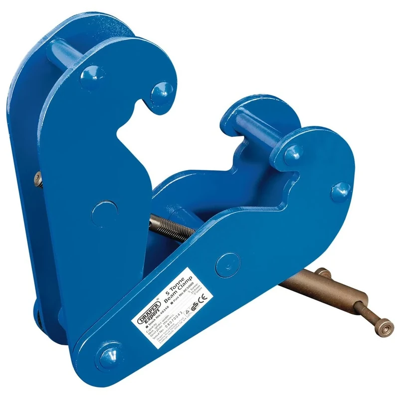 Draper 48348 Expert Beam Clamp, 5 Ton , Blue