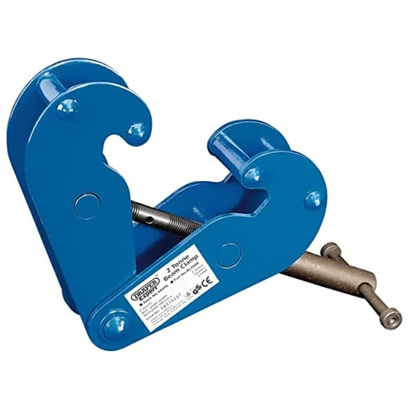 Draper 48346 2t Beam Clamp , Blue