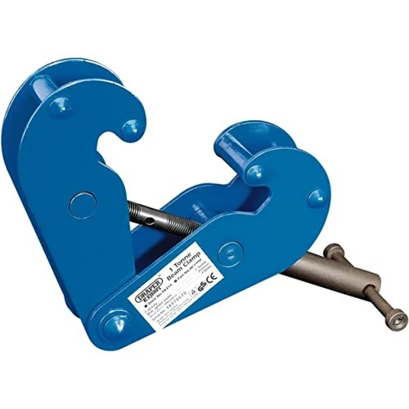 Draper 48344 Expert Beam Clamp, 1 Ton , Blue