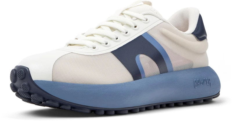 Camper Women's Pelotas Athens K201614 Trainers, Pastel Grey 018, 2 UK