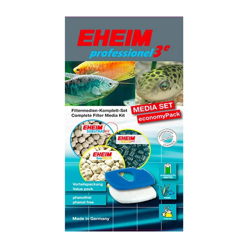 Eheim 2520780 Filter Matter Set for Professionel 3 450 700 and 600T
