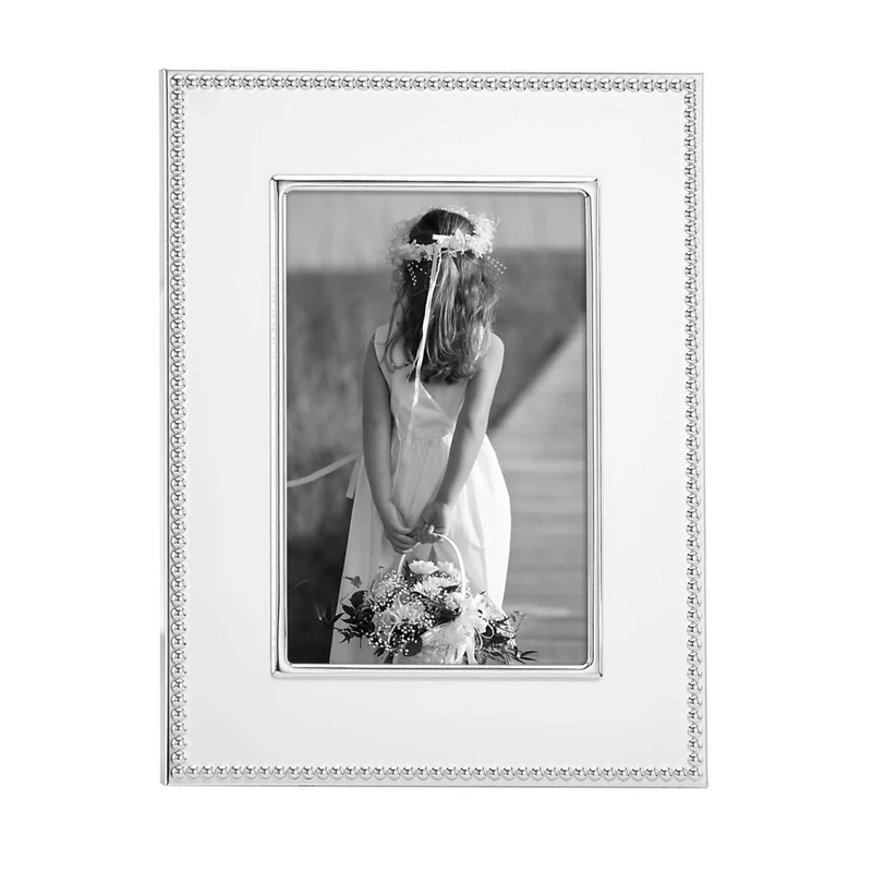Reed & Barton Lyndon Silverplate 4" X 6" Photo Frame, Silver, 1.15 LB