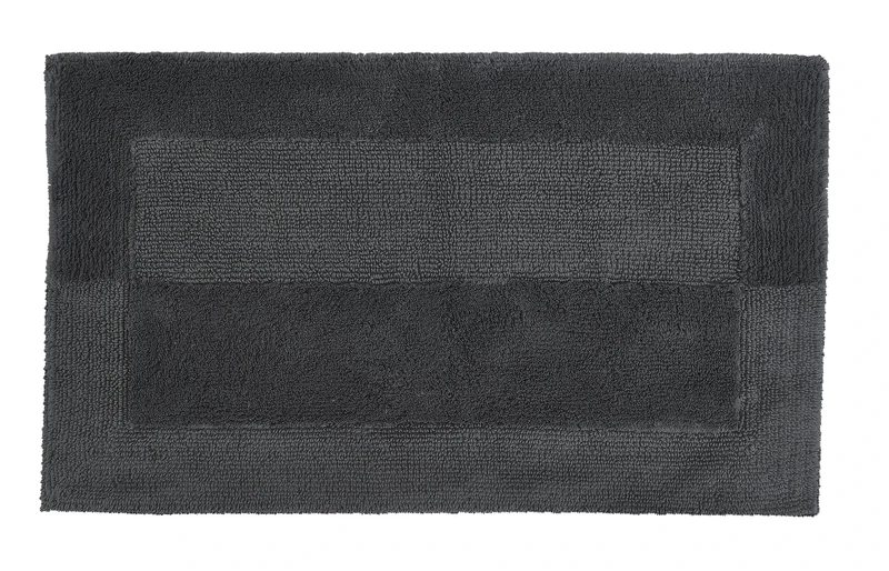 Kleine Wolke 60 x 100 cm 100 Percent Cotton Bath Rug, Slate