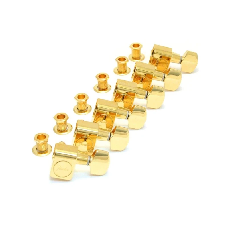 Fender American Standard Series Guitar Tuning Machines Gold (6)