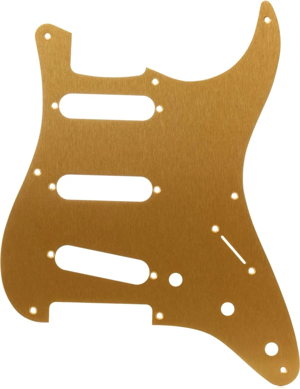 Fender Vintage-Style Pickguard, Stratocaster, 8-Hole - Gold Anodized